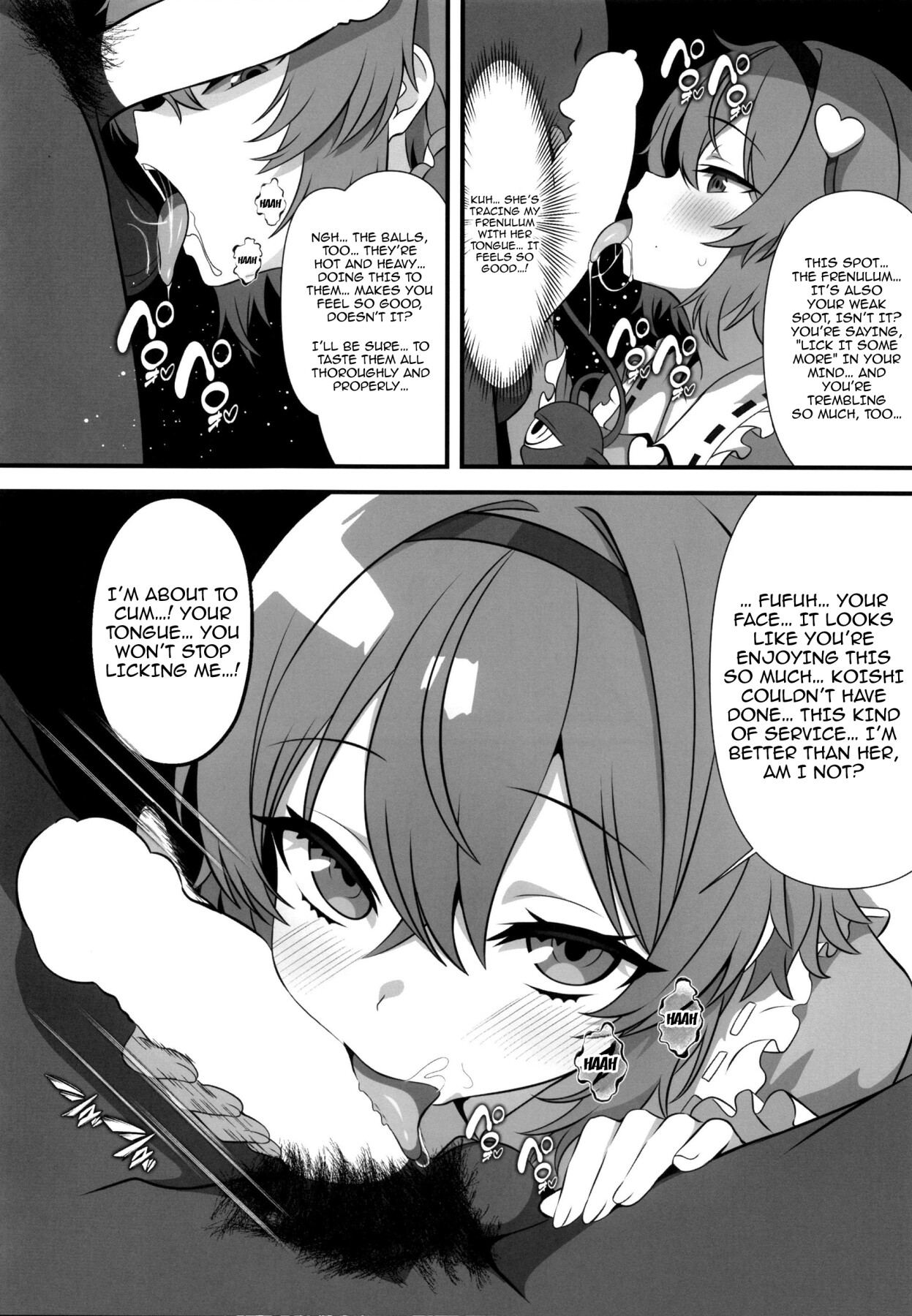 Hentai Manga Comic-Gensokyo DeliHeal ~Satori's Sticky-Sweet Older Sister Service-Read-5